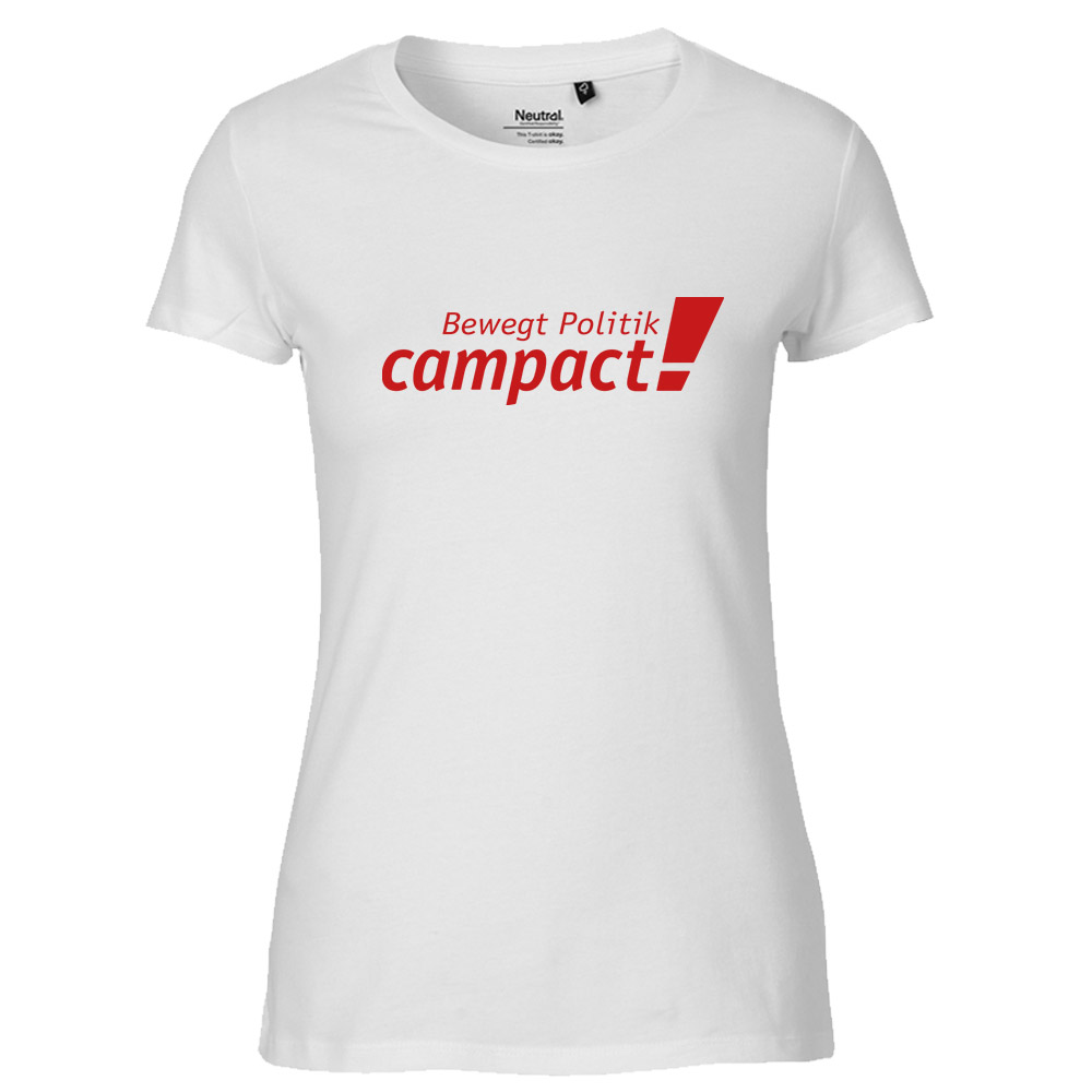 Shirt tailliert »Campact Logo«