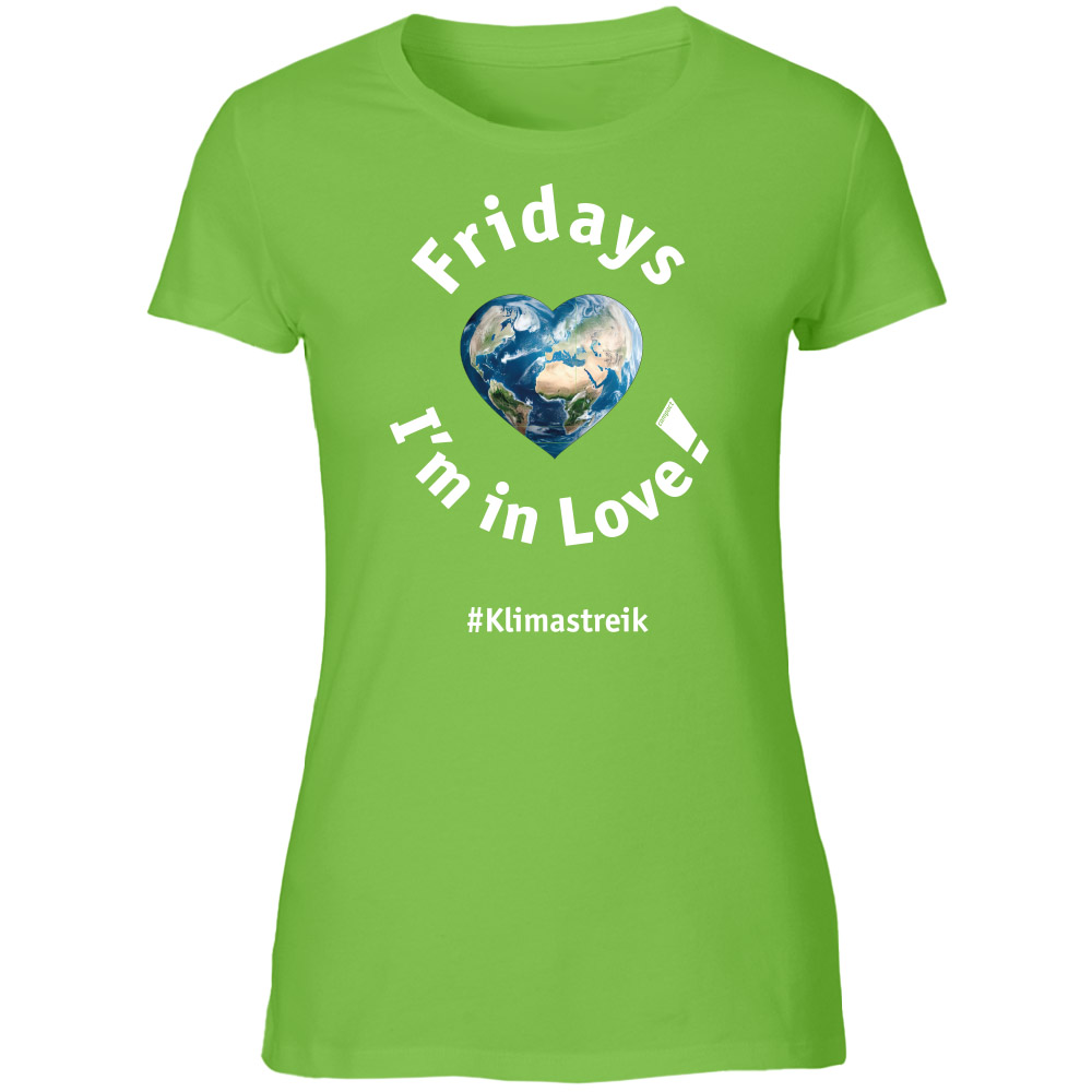 Shirt tailliert »Fridays I'm in love«